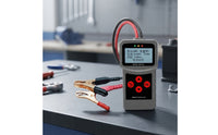 12V 24V Battery and Alternator Tester Digital Automotive Battery Tester Portable Compact for Mechanics, Car Owners, Roadside Troubleshooting
