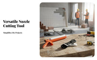 Universal Glue Nozzle Scissors Easy to Use Caulk Nozzle Trimmer Time-Saving for DIYers, DIY Enthusiasts, Home Improvement, Bathroom, Kitchen