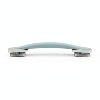 Smooth Suitcase Handle with Curved Grip Compact Suitcase Handle Replacement Stable Hardware Sturdy