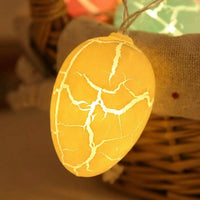 Eggs Cracked Eggs Fairy Lights Battery-Operated Holiday Decoration for Families, Party Planners, Indoor, Bedroom, Outdoor