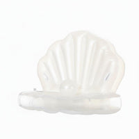 Long-Lasting PVC Giant Pearl Seashell Floaterer Erer Ie Easy To Inflate Giant Clam Shell Floaterer Erer Ie Social Media Mable for Adults