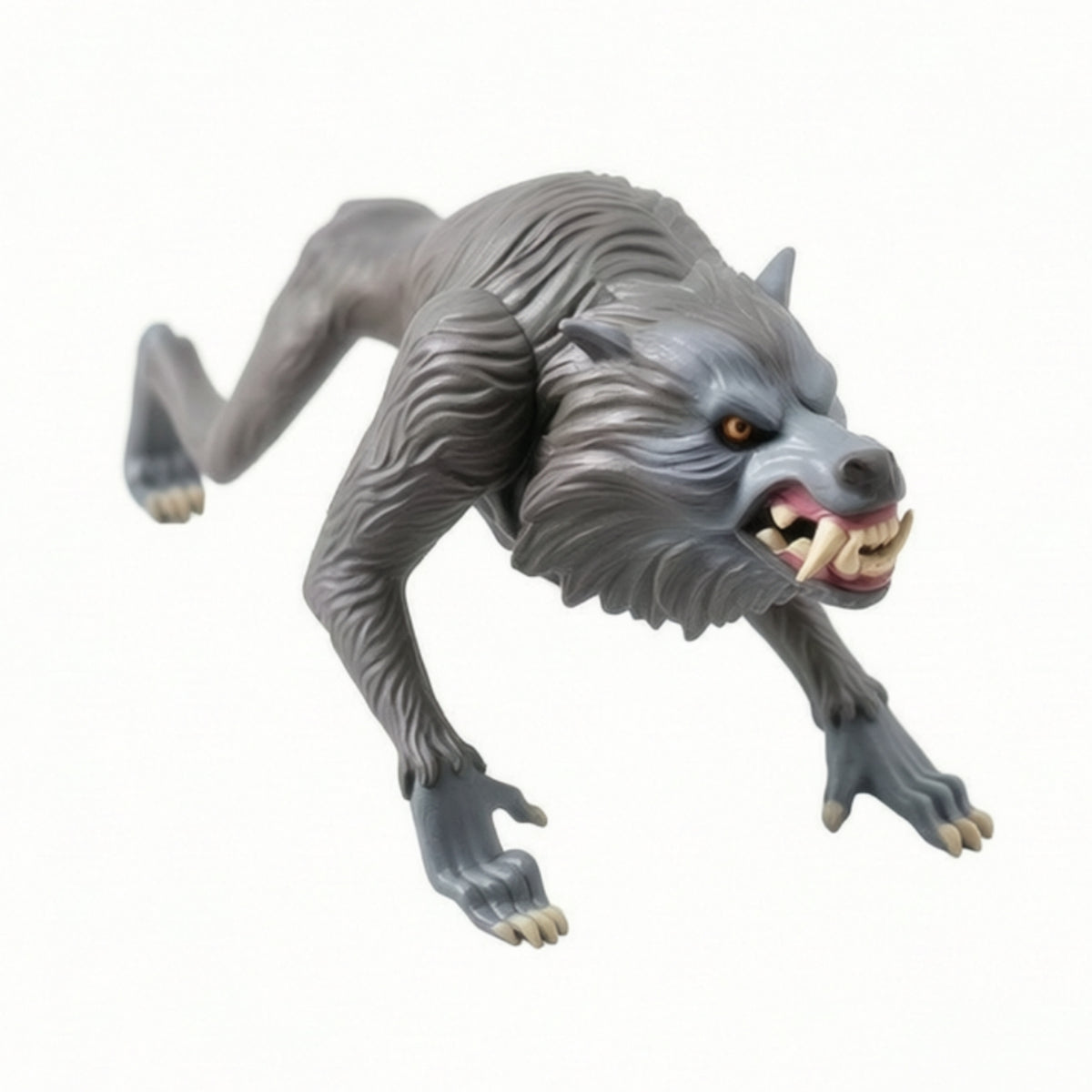 Wolf Figurine Realistic Wolf Figure Detailed for Collectors