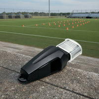 Professional Whistle with Mouthpiece Covers Streamlined Whistle with Lanyard Loop Clear Crisp for Referees, Coaches, Teachers, Match Officiating, Sports Training