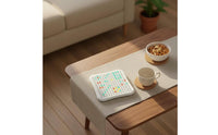 Multiple Entertainments in 1 AI Gomoku Board Game Adjustable Difficulty Levels AI Electronic Board Game Offline Play Smart Electronic Chessboard 2-Player Mode for Family, Adults, Beginners, Travel