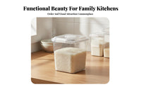Moisture-Proof Rice Storage Container Large Capacity Airtight Food Storage Container Heavy Duty