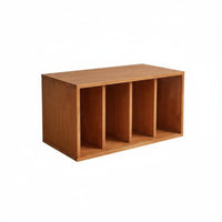Flexiblestanding Grid Cube Organizer Minimalist Design Stacking Organizer Unit Multifunctional Low Bookcase Flexible Combination for Small Apartment Dwellers, Homeowners, Design Enthusiasts, Living Room, Home Office, Bedroom