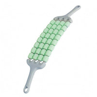 Textured Curved Massage Stick Back and Neck Bendable Massage Stick Plastic Portable