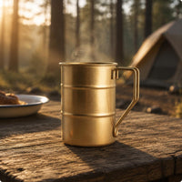 Stainless Steel Mug Outdoor Cup Resistant Drinkware