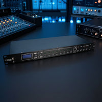 512-Channel DMX512 Recorder and Player Multifunctional DMX512 Protocol Controller Recorder with LCD Display Professional Rackmount DMX512 Protocol Controller Digital for Stage Technicians, Live Events, Theaters