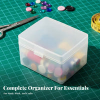 Teether Carrying Case particle-resistantresistant Transparent Hinged Box Easy to Clean for journeys