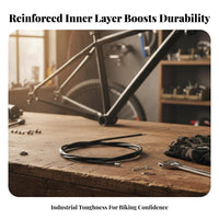 Cycle Brake Cable Housing Smooth Universal Bike Cable Outer Wear Resistant for Mountain Bikers, DIY Enthusiasts, Workshop, Garage