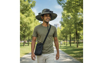 Breathable Solar Fan Hat Mesh Hat with Solar Fan Sun Protection Cap Portable for Fishing