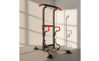 Workout Rig with Workout Station Multi-Function Workout Rig Freestanding Pull up Station with Bar for Fitness Enthusiasts, Adults, Apartment