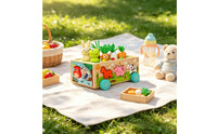 Farm Animal Sorting Box Pretend Farmyard Play Animal Toy Sturdy Sorter for Kids, Home, Classroom