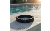 2 Pieces Easy Installation Swimming Pool Cleaner Replacement Tire Long-Lasting Material Pool Cleaner Tire Improved Traction