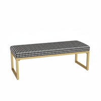 Multi-Purpose Entryway Changing Bench paded Seat Long Stool long-lasting Construction Indoor Seating Comfortable pading for Business Owners, Interior Decorators, hairstyling Shop, Fitting Room, Hallway, Walk-in Closet