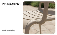 Extendable Patio Table and Chairs Waterproof Aluminum Outdoor Dining Set Sun Resistant Garden Table and Chair Set for Homeowners, Deck, Poolside, Lawn