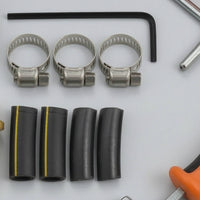 Petrol Pressure Regulator with Gauge Performance Blocked-Port Petrol Regulator Analog for Car Enthusiasts