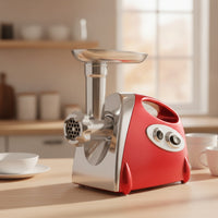 Compact Electric Meat Grinder Easy to Clean Meat Grinder with Sausage Stuffer Portable Appliance Allall-Purpose for Home Cooks