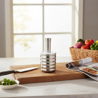 Stainless Steel Mortar and Pestle Stainless Steel Garlic Masher Heavy Duty Pill Crusher Bowl