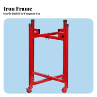 Wheeled upright Drum Stand Sturdy Construction Percussion holder Easy Assembly