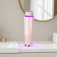 Portable Electric Hair Remover Handheld Body Hair Trimmer Rechargeable Shaver with Safety Cap Compact for Travel