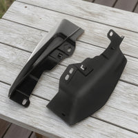 Bolt-on Motorcycle Heat Shields Aerodynamic Motorcycle Deflector Covers Contoured Easy to Install for Motorcyclists, Road Touring