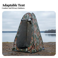 Multi-Purpose Outdoor Shower Tent Waterproof Quick-Setup Shower Tent Ventilated Design Portable Changing Room Lightweight for Families, Beachgoers, Fishing, Backyard, Road Trips, Photo Shoots