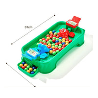 Interactive Frog Game with Beans Multiplayer Bean Launching Game Competitive Toy Family for Toddlers