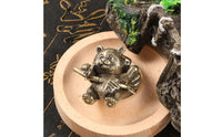 Pandas Figurine Textured Cute Pandas Figurine Small Car Ornament for Bookshelf