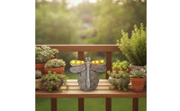 Dragonfly Statue with Solar Light Protected for Yard, Flower Bed, Homeowners
