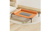Elevated Pet Bed Padded Border Breathable Raised Raised for Dog, Cats, Everyday Resting