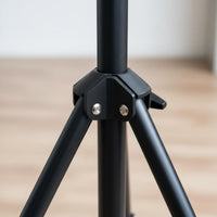 Mannequin Head Tripod Stand 360° Rotatable Top Hairdressing Practice Head Holder Flexible Rotation Cosmetology Mannequin Stand for Beginners, School
