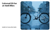 Front and Rear Bike Fenders Full Coverage Universal Bike Mudguard Front and Rear Mudguard Set Long-Lasting Material