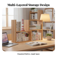 Large Capacity Multi-Tier Desk Organizer Space Saving Pegboard organizer with Drawer configurable Design Desktop Shelf Easy Assembly for Students, Office Workers, gaming enthusiasts, Study Room, Gaming Station