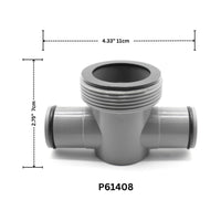 Pool Hose T Adapter Compatible Pool Hose Tee Connector Secure