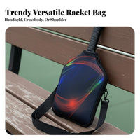 Pickleball Paddle Bag Neoprene Material Pickleball Bag Versatile Carry Choices Adjustable Strap for Athletes
