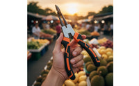 Pliers Style Durian Opener Manual Durian Opening Tool Non Slip for Fruit Vendors, Kitchen