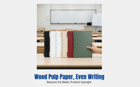 Cornell Notebook, A5 Loose-Leaf, Ruled, Efficient Study Memory Technique, Multi-Color, For Students, High School, College