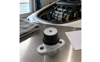 Watercraft Engine Mount Bracket Threaded Hole Boat Engine Mount Oval