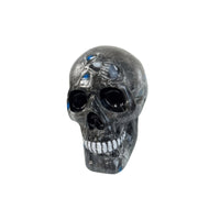 Skull Figurine Dark Statue Realistic for Tabletop