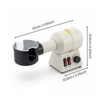 Professional Grade Eyewear Adjusting Heater Adjustable Temperature Eyeglass Frame Heater Twin Switch Control Optical Frame Warmer for Opticians, Repair Workshop