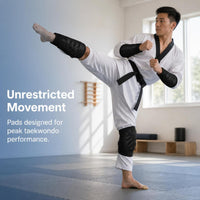 Tactical Knee and Elbow Pads Set for Outdoor Training and Crawling