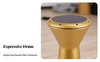 Authentic Middle Eastern Sound Darbuka Drum Bright and Tsingle-Piece Darbuka Long-Lasting Construction Doumbek Lightweight for Belly Dancers, Percussionists, Dance Studios, Live Performances, Home Practice, Studio Recording