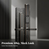 Sliding Cover Passcode Lock Waterproof Mechanical Combination Door Lock No Power Required for Garden, Garage