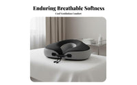 Pressure Relief Post-Surgery Face down Pillow Air Circulation Memory Foam Face Pillow Breathable Material for Spa Clients, Spas, Clinics