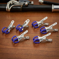 6 Pieces Woodwind Repair Clip Compact Key Pad Clamp Lightweight Woodwind Repair Tool