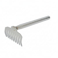 Hand Weeder with Rake Head One-Piece Unwanted Plants Puller Handheld