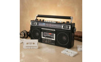 USB and SD Card Retro Radio Cassette Player Twin Speaker Portable Audio