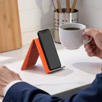Silicone Phone Stand 360° Bending Deformable Desk Stand Scratch-Resistant Foldable Phone Holder for Office